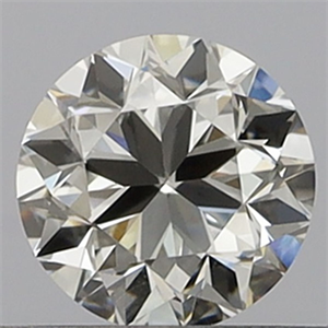 Picture of Natural Diamond 0.40 Carats, Round with Very Good Cut, F Color, VS1 Clarity and Certified by GIA