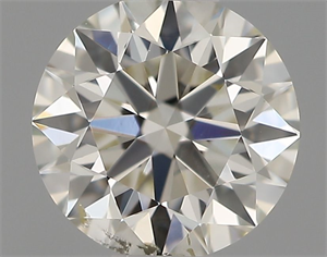 Picture of Natural Diamond 0.45 Carats, Round with Excellent Cut, I Color, SI1 Clarity and Certified by IGI