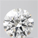 Natural Diamond 0.51 Carats, Round with Excellent Cut, I Color, VS1 Clarity and Certified by GIA