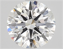 Natural Diamond 2.01 Carats, Round with Excellent Cut, E Color, SI1 Clarity and Certified by GIA