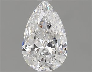 Picture of 0.70 Carats, Pear Diamond with  Cut, D Color, IF Clarity and Certified by GIA