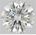 1.32 carat Natural Round  Diamond F VS2, Clarity Enhanced, Ideal Cut, certified by CGL