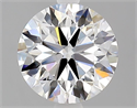 Natural Diamond 2.01 Carats, Round with Very Good Cut, F Color, VS1 Clarity and Certified by GIA