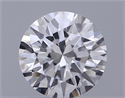 Natural Diamond 0.41 Carats, Round with Excellent Cut, F Color, VS2 Clarity and Certified by GIA