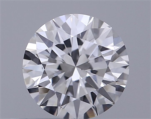 Picture of Natural Diamond 0.41 Carats, Round with Excellent Cut, F Color, VS2 Clarity and Certified by GIA