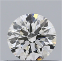 Natural Diamond 0.41 Carats, Round with Excellent Cut, I Color, SI2 Clarity and Certified by GIA