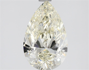 Picture of Natural Diamond 1.52 Carats, Pear with  Cut, K Color, VS1 Clarity and Certified by IGI