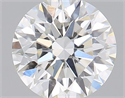 Natural Diamond 0.51 Carats, Round with Excellent Cut, J Color, VS2 Clarity and Certified by GIA