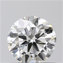 Natural Diamond 0.50 Carats, Round with Very Good Cut, H Color, VS2 Clarity and Certified by GIA