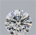 Natural Diamond 0.40 Carats, Round with Excellent Cut, G Color, SI1 Clarity and Certified by IGI