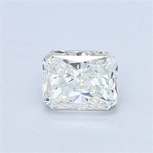 Picture of Natural Diamond 0.51 Carats, Radiant with  Cut, I Color, VS2 Clarity and Certified by GIA