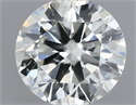 Natural Diamond 0.40 Carats, Round with Excellent Cut, I Color, SI1 Clarity and Certified by IGI