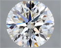 Natural Diamond 0.40 Carats, Round with Very Good Cut, H Color, VS2 Clarity and Certified by GIA