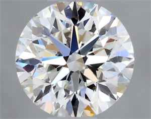 Picture of Natural Diamond 0.40 Carats, Round with Very Good Cut, H Color, VS2 Clarity and Certified by GIA