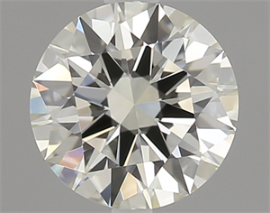 Picture of 0.53 Carats, Round Diamond with Excellent Cut, L Color, VVS2 Clarity and Certified by GIA