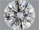 Natural Diamond 0.40 Carats, Round with Excellent Cut, K Color, SI1 Clarity and Certified by GIA