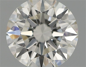 Picture of Natural Diamond 0.42 Carats, Round with Excellent Cut, G Color, SI2 Clarity and Certified by IGI