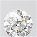 Natural Diamond 0.40 Carats, Round with Very Good Cut, I Color, VVS1 Clarity and Certified by GIA