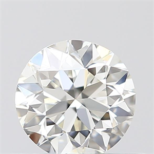 Picture of Natural Diamond 0.40 Carats, Round with Very Good Cut, I Color, VVS1 Clarity and Certified by GIA