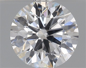 Picture of Natural Diamond 0.40 Carats, Round with Excellent Cut, F Color, SI1 Clarity and Certified by GIA