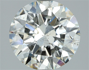 Picture of Natural Diamond 2.00 Carats, Round with Excellent Cut, G Color, I1 Clarity and Certified by GIA