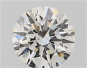 Natural Diamond 0.42 Carats, Round with Excellent Cut, I Color, VS2 Clarity and Certified by GIA