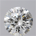 Natural Diamond 2.51 Carats, Round with Excellent Cut, J Color, VVS1 Clarity and Certified by GIA