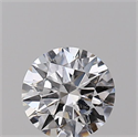 Natural Diamond 0.40 Carats, Round with Excellent Cut, E Color, SI2 Clarity and Certified by GIA