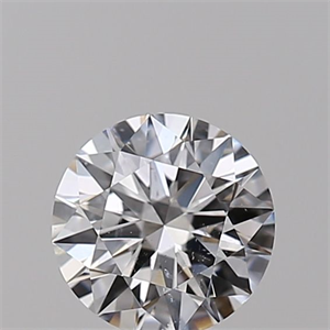 Picture of Natural Diamond 0.40 Carats, Round with Excellent Cut, E Color, SI2 Clarity and Certified by GIA