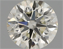 Natural Diamond 0.40 Carats, Round with Excellent Cut, H Color, VS2 Clarity and Certified by IGI