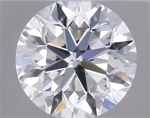 Picture of Natural Diamond 0.40 Carats, Round with Very Good Cut, G Color, VS2 Clarity and Certified by GIA