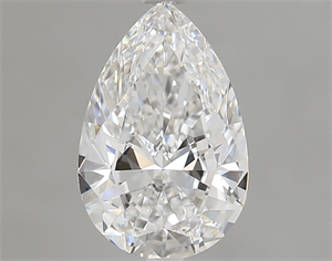 Picture of 0.90 Carats, Pear Diamond with  Cut, E Color, VS1 Clarity and Certified by GIA