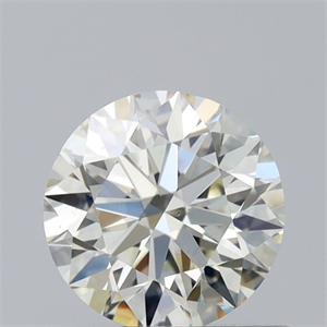 Picture of Natural Diamond 0.50 Carats, Round with Excellent Cut, K Color, VS2 Clarity and Certified by GIA