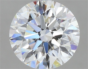 Picture of Natural Diamond 1.59 Carats, Round with Excellent Cut, E Color, VVS2 Clarity and Certified by GIA