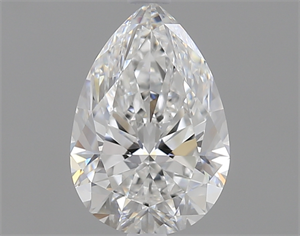 Picture of 1.00 Carats, Pear Diamond with  Cut, E Color, IF Clarity and Certified by GIA