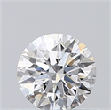 Natural Diamond 0.45 Carats, Round with Excellent Cut, E Color, SI2 Clarity and Certified by GIA