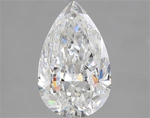 Picture of 1.70 Carats, Pear Diamond with  Cut, E Color, SI1 Clarity and Certified by GIA