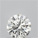 Natural Diamond 0.40 Carats, Round with Excellent Cut, H Color, VS1 Clarity and Certified by IGI