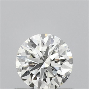 Picture of Natural Diamond 0.40 Carats, Round with Excellent Cut, H Color, VS1 Clarity and Certified by IGI