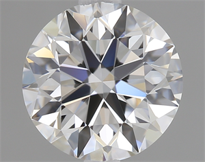 Picture of 1.34 Carats, Round Diamond with Excellent Cut, E Color, IF Clarity and Certified by GIA