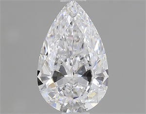 Picture of 0.73 Carats, Pear Diamond with  Cut, D Color, VVS1 Clarity and Certified by GIA