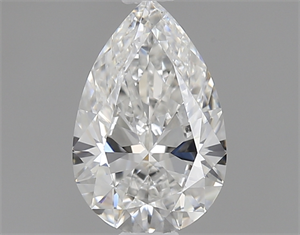 Picture of 0.52 Carats, Pear Diamond with  Cut, F Color, IF Clarity and Certified by GIA