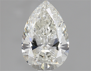 Picture of 1.00 Carats, Pear Diamond with  Cut, J Color, SI1 Clarity and Certified by GIA