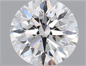 Natural Diamond 0.40 Carats, Round with Excellent Cut, F Color, SI1 Clarity and Certified by GIA