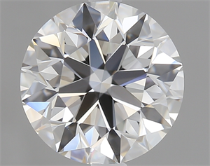 Picture of 1.50 Carats, Round Diamond with Excellent Cut, F Color, IF Clarity and Certified by GIA