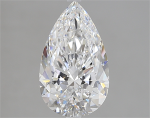 Picture of 2.02 Carats, Pear Diamond with  Cut, D Color, VVS1 Clarity and Certified by GIA