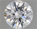 1.62 Carats, Round Diamond with Excellent Cut, E Color, VVS1 Clarity and Certified by GIA