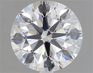 Picture of 1.73 Carats, Round Diamond with Excellent Cut, E Color, VVS2 Clarity and Certified by GIA