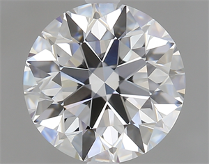 Picture of 1.52 Carats, Round Diamond with Excellent Cut, F Color, VVS2 Clarity and Certified by GIA