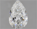 1.03 Carats, Pear Diamond with  Cut, G Color, VVS1 Clarity and Certified by GIA